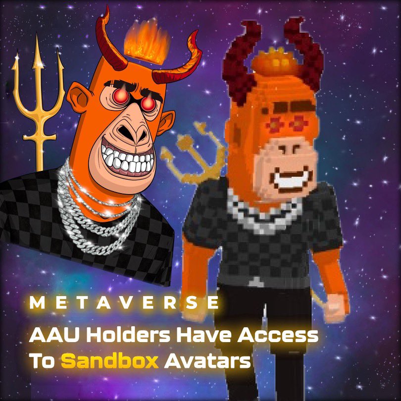 angryapesunited's tweet photo. Sneak peak 2/10 of our very first collection of fully functional in game 3D Voxel avatar NFTs that you will be able to collect through staking and utilize exclusively for sandbox gameplay! 👀

Sandbox Alpha Season 2 goes live in 2 days 🤯 and is open to EVERYONE! ⚔️💎🦍

#Sandbox https://t.co/DIuhkrzX5s
