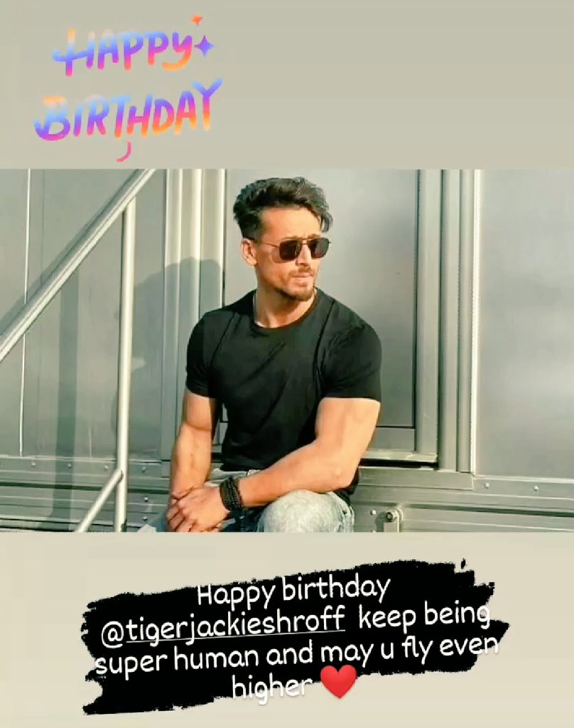 Happy Birthday tiger shroff 