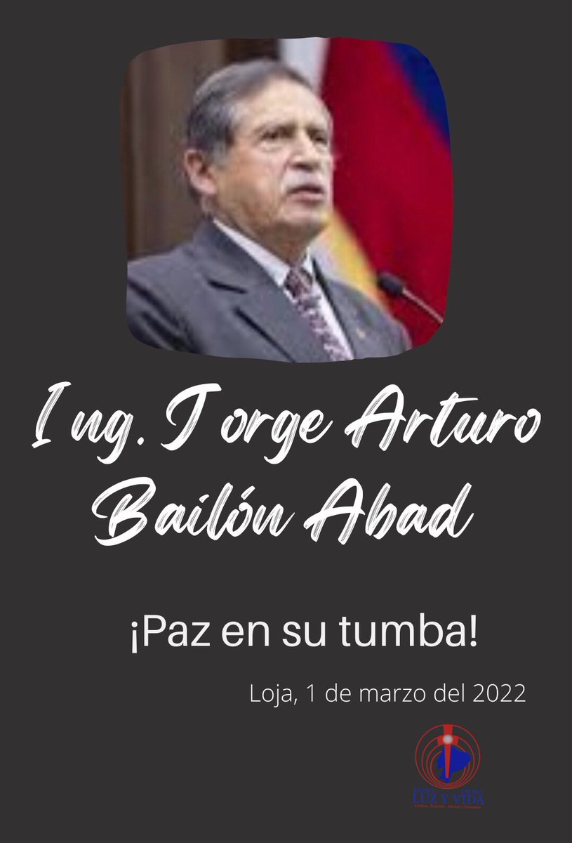 Cerca de las 18:30 de este 1 de marzo del 2022 dejó de existir Jorge Bailón, alcalde de Loja. 

15 días atrás solicitó vacaciones por quebranto en su salud; sin embargo, a los tres días de vacaciones se reintegró. En ese lapso, la alcaldesa encargada le despidió a dos asesores.