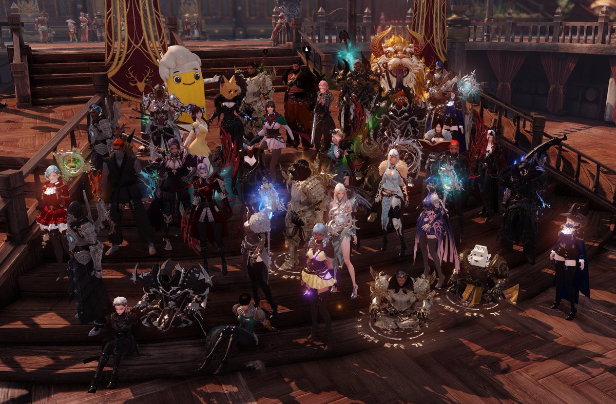 AxiomCommunity's tweet image. Guild Axiom hanging poolside on Peyto. Loving our time in #LostArk  @playlostark