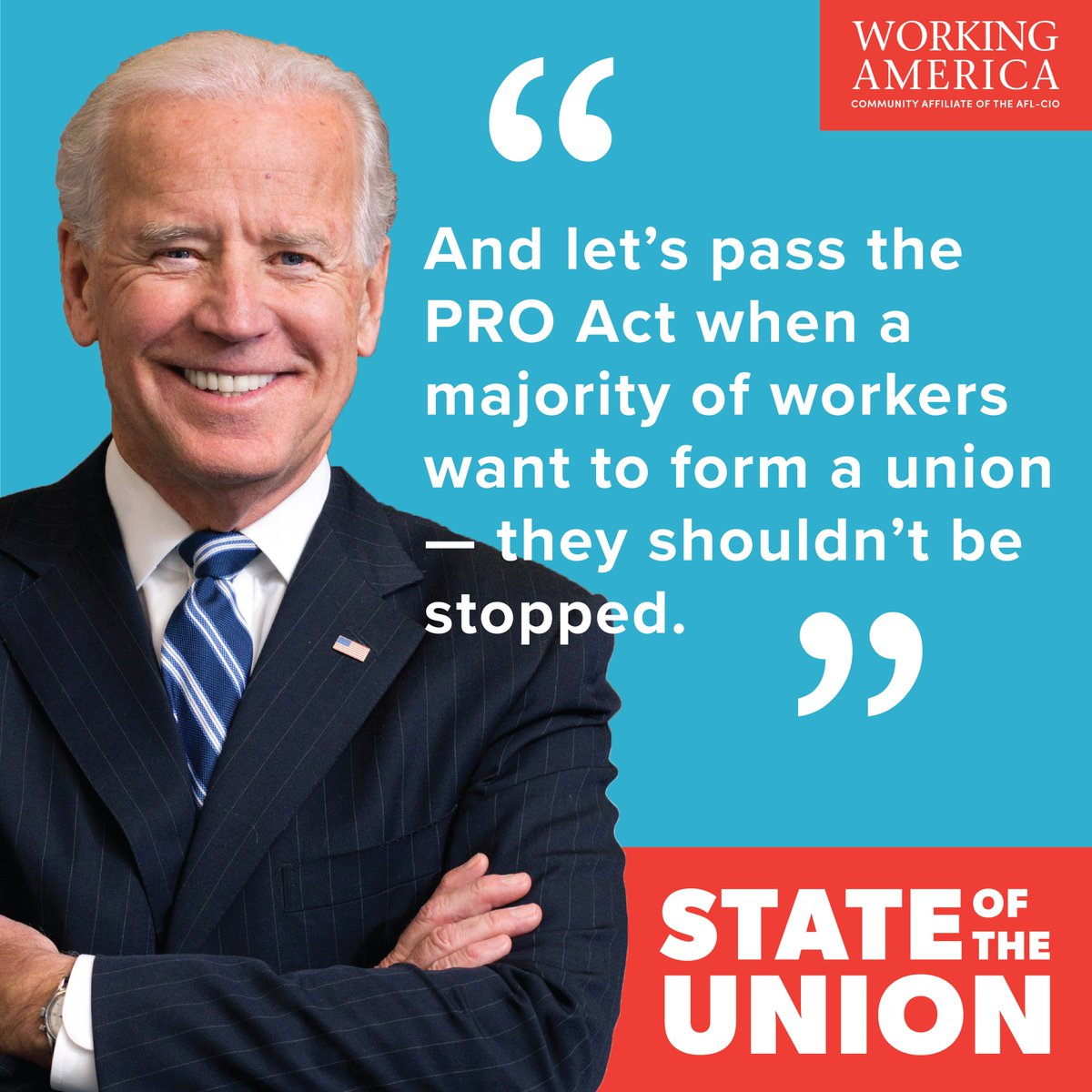 WorkingAmerica's tweet photo. Tell your senators to vote YES on the PRO Act! https://t.co/Hr5vwxLoIU https://t.co/TbjjQ5nw31