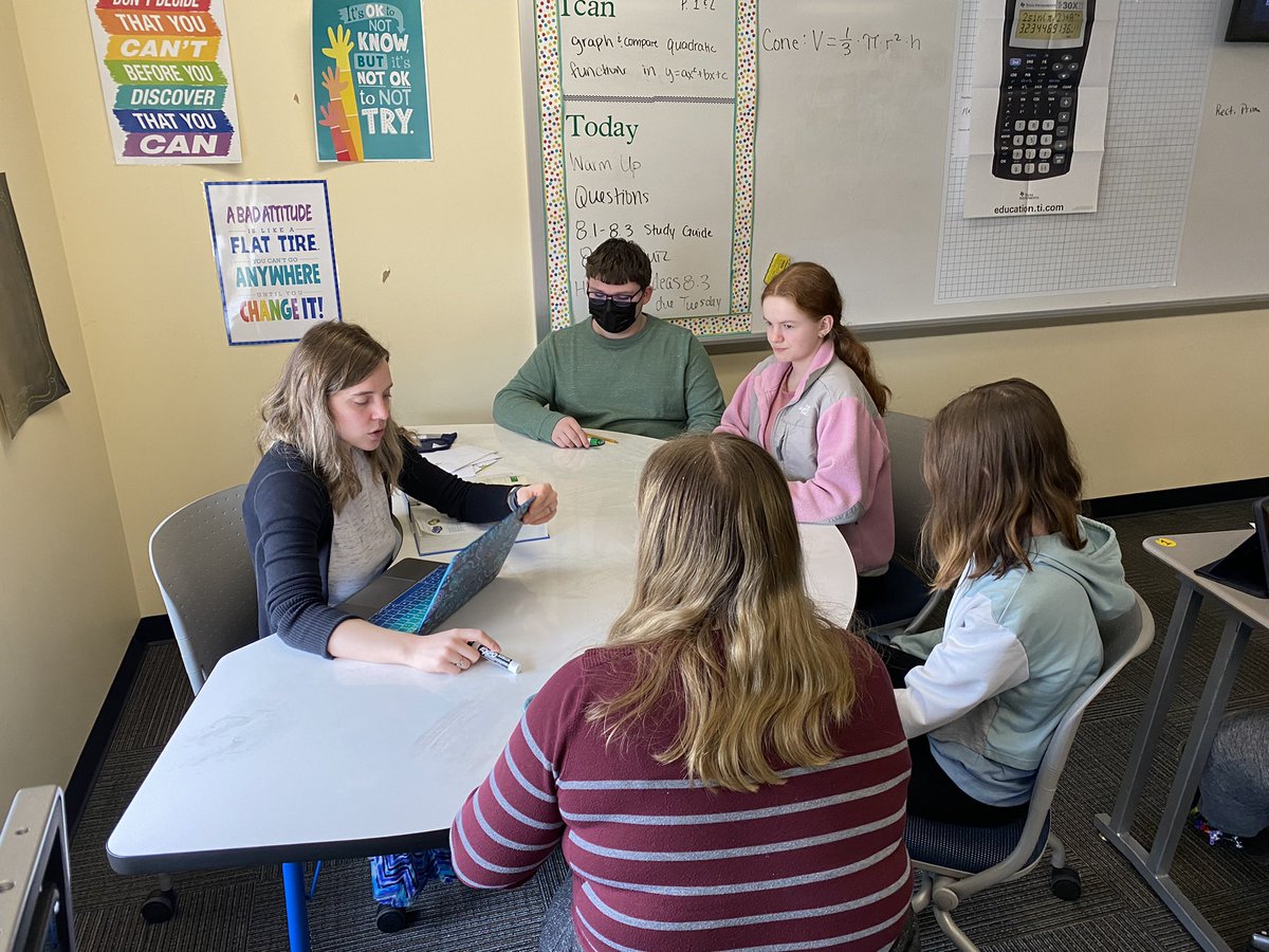 GCJrHighAP's tweet image. Loved to see great small-group work in Mrs. Hale’s math class today!  #gcsc