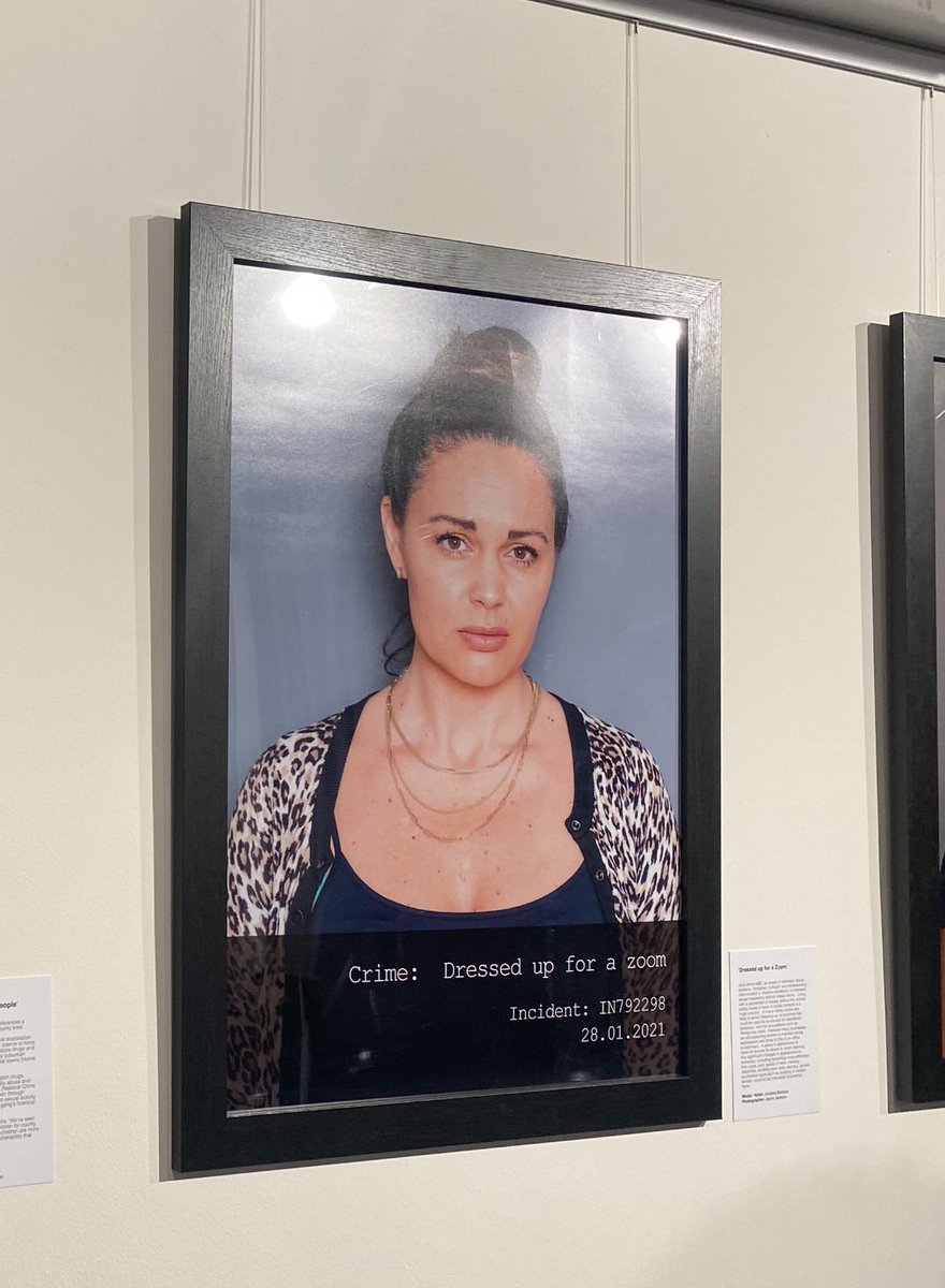 A privilege to host this brilliant work by <a href="/JayneJ_images/">Jayne Jackson - photographer/changemaker</a>. ‘Asking For It’ is a series of which aims to highlight sexual &amp; gender based violence &amp; tackle ‘victim blaming’ tendencies. Tonight we launched the exhibition as part of our #IWD2022 #DoughtyStWomen celebrations. 1/