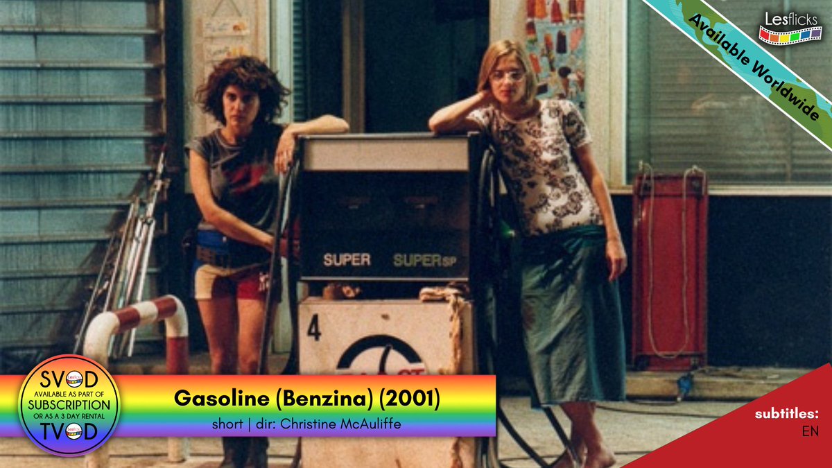 Grab some 🍿#popcorn &amp; enjoy our #pickoftheday from #LesflicksVOD - today's pick is a feature called Benzina (Gasoline) 🎬 <a href="/Stambraz/">monica stambrini</a> #sapphicStoriesOnScreen 🏳️‍🌈 bit.ly/3yerAii