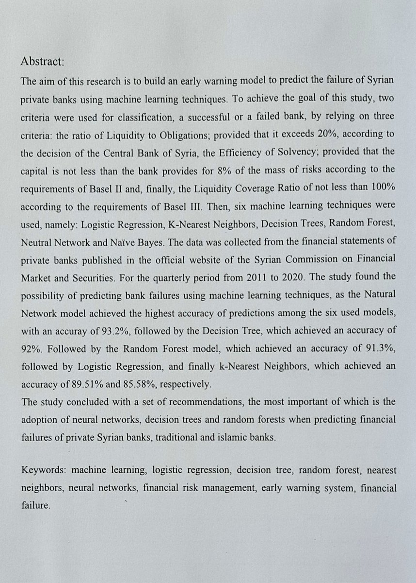 lana_kanaan's tweet photo. #machine_learning #research #early_warning_system #banks #syria https://t.co/Q9IbqqETAE