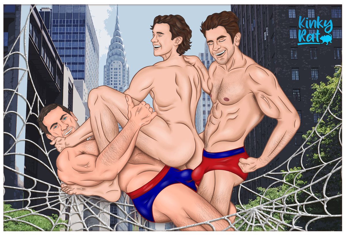 rat_mx's tweet photo. Spider-Man NWH Threesome - Final PinUp

Spidies Finish! Disfruté mucho este PinUp como la película, si quieres el Set completo visita: https://t.co/IJkWsxSWfE…
🐀🌈🕷️

Apoya mi trabajo con  RT y ❤️para seguir haciendo un mundo Kinky!

#fanart #bara #gaycomics #gayart #KinkyRatMx https://t.co/yCkvU4piFE