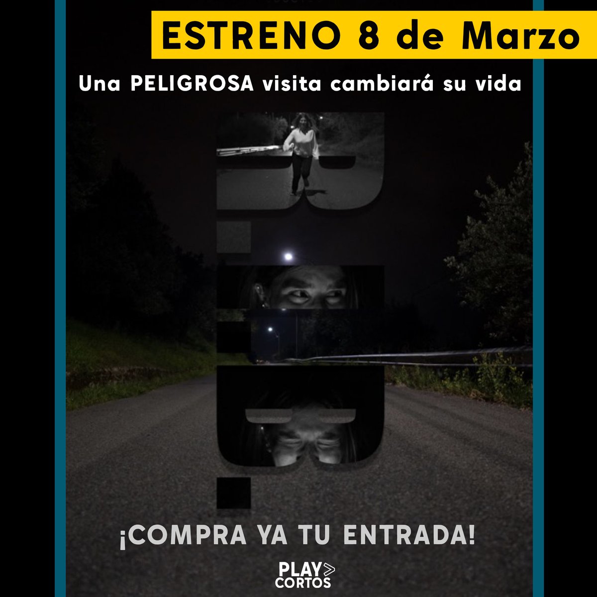Desde italia llega a Playcortos.es el cortometraje de Mattia Filice. Un cortometraje de Terror, donde una pobre chica se enfrentará a un siniestro asaltante. 

¡Entradas ya a la venta por 1€!

#cortometrajes #estrenos #cortosonline #cortosterror