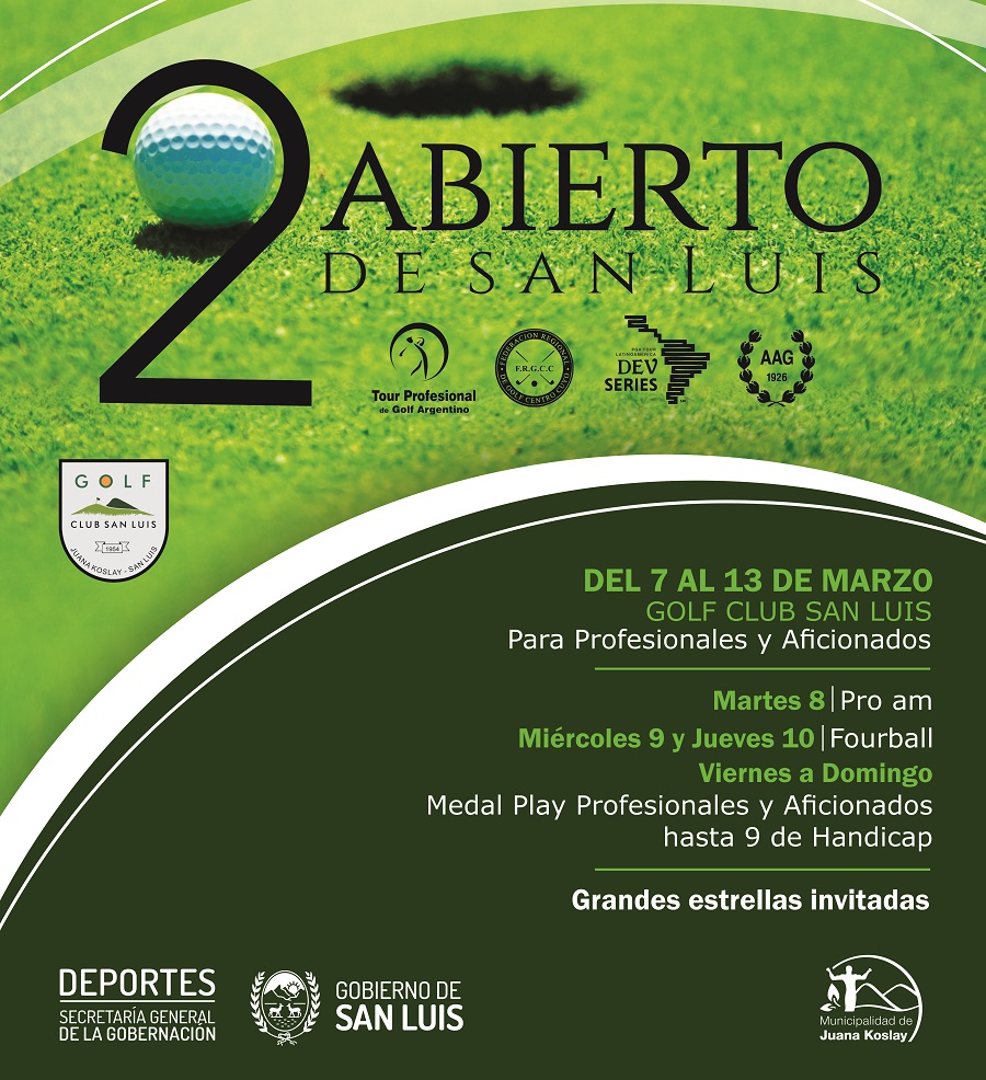 Vuelve el Golf profesional a San Luis.
Más información ➡️ bit.ly/GolfEnSL
#DeportesSanLuis