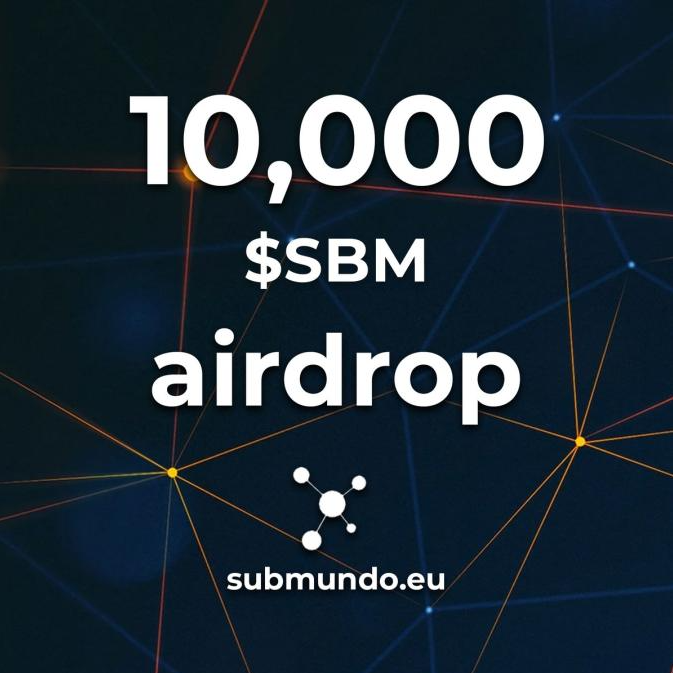 submundoteam's tweet photo. New #airdrop: Submundo
Reward: approx. 5$ in SBM
Distribution date: After Listing
Slots: 100

🔗Airdrop Link: https://t.co/snnEIrxgba https://t.co/iw4lLqT66g