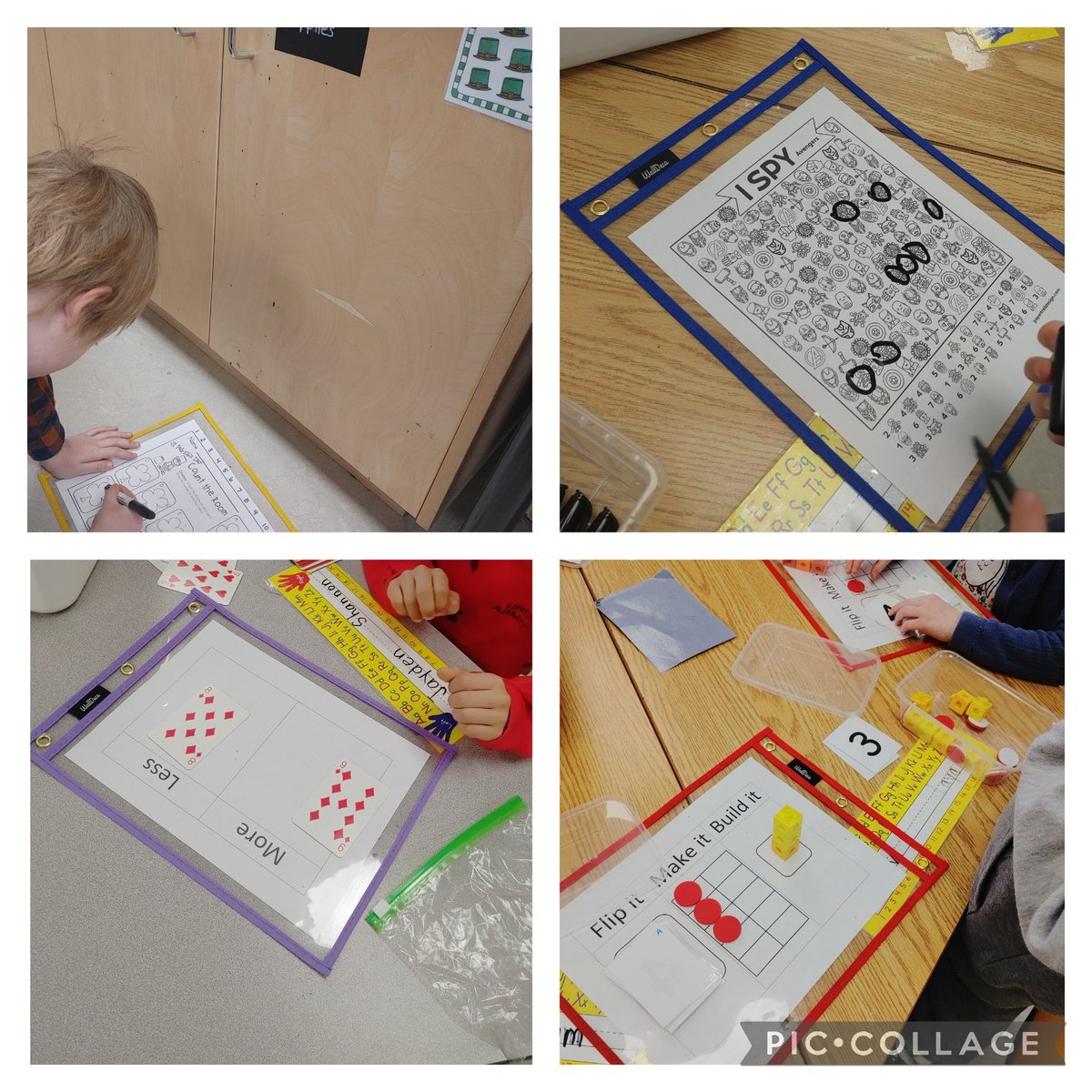 A new month means new table activities and play centres!