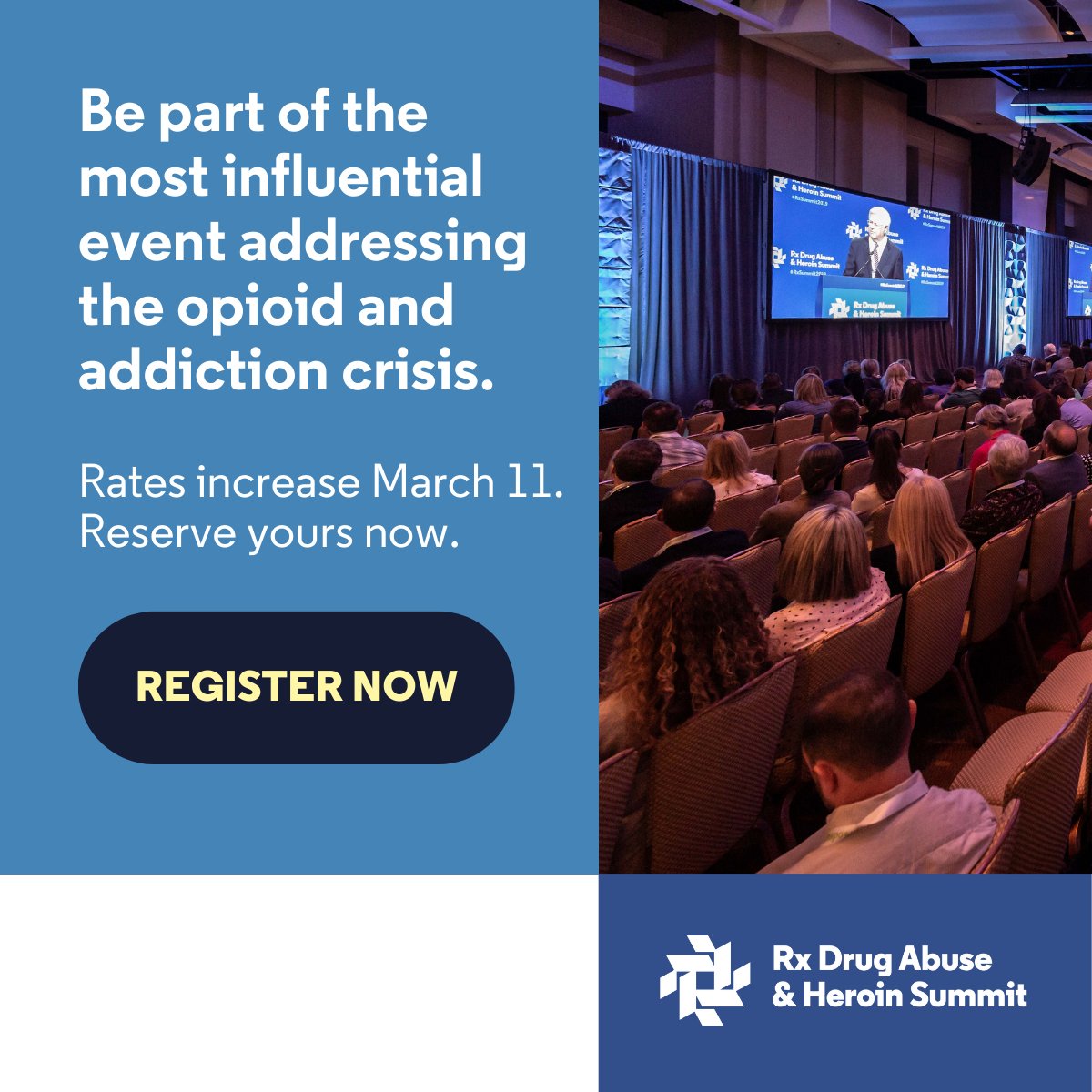 Only 11 days left to get the "Last Chance" rate and save $300. Reserve your spot before Friday, March 11: rx-summit.com/rates

#RxSummit2022