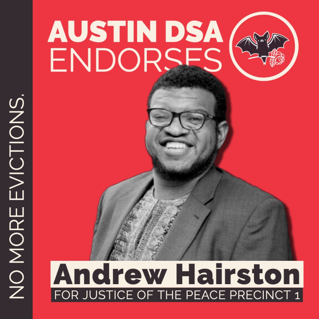 Austin DSA tweet media