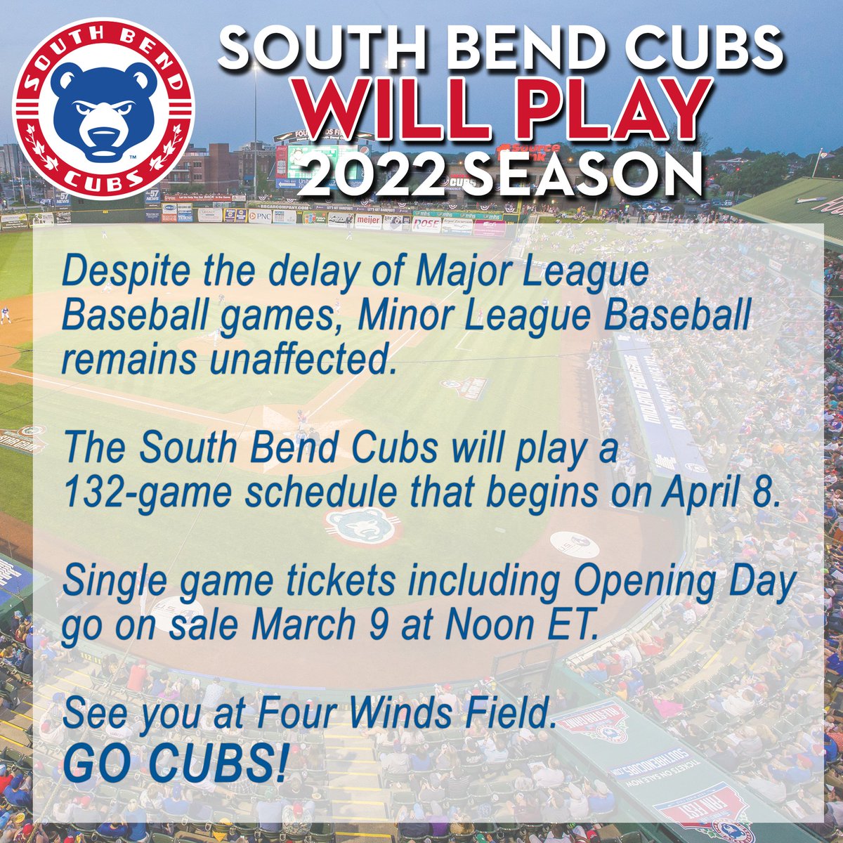 South Bend Cubs announce 2024 schedule oggsync com South Bend Cubs announce 2024 schedule oggsync com