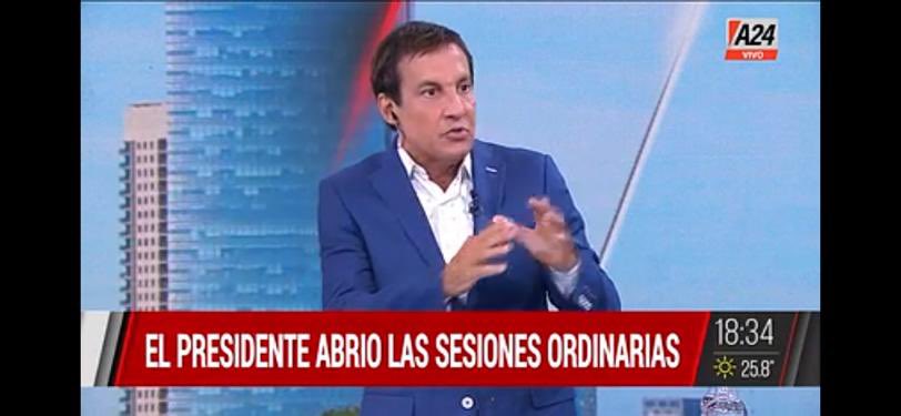 Fracturas en la oposición, en el oficialismo y la reactivación económica del discurso presidencial  
en las #AperturaSesiones2022
opacado por las tensiones internas | De todo esto y más conversamos con <a href="/pviloutaoficial/">Paulo Vilouta</a> <a href="/marianoyezze/">Mariano Yezze</a> y #lilicaruso por <a href="/A24COM/">A24.com</a> |