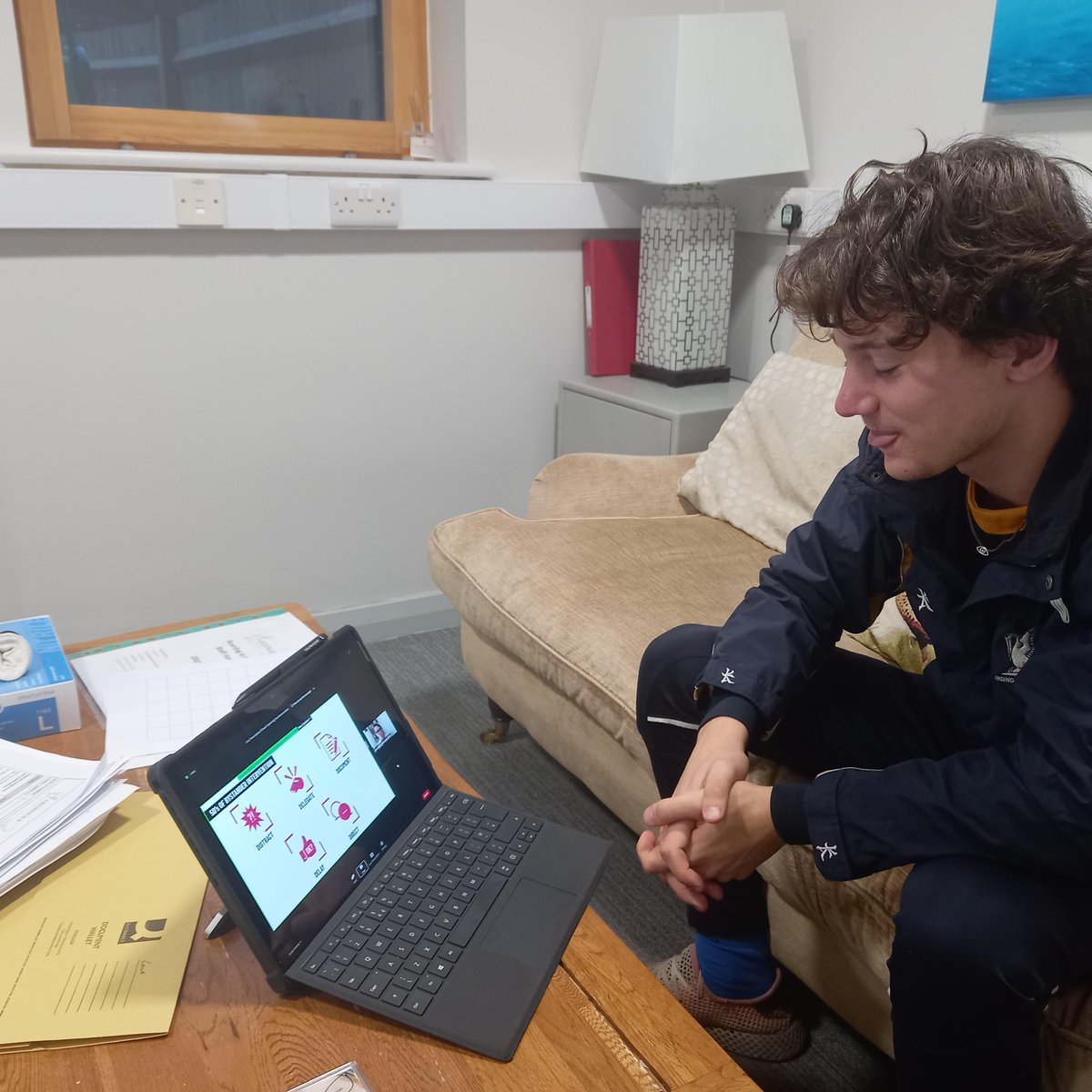 Head of House taking part in bystander training <a href="/MertensHouse/">Mertens House</a>