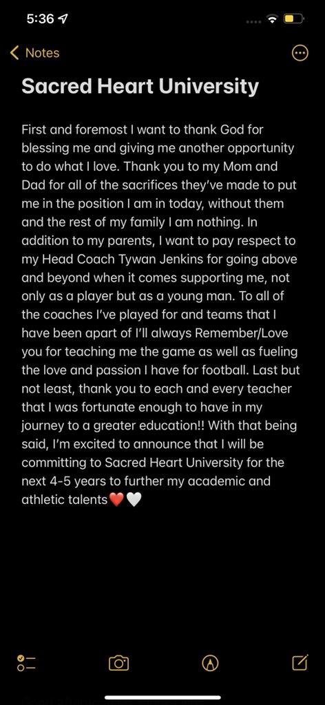 TheodoreLanham's tweet photo. All of the glory, honor and praise goes to God🙏🏾❤️ @SHU__Football @mark_nofri @Coach_Cooke52 @CoachDEdwards @FootballBunnell @CoachTy1906 https://t.co/KhVBNKTmPW