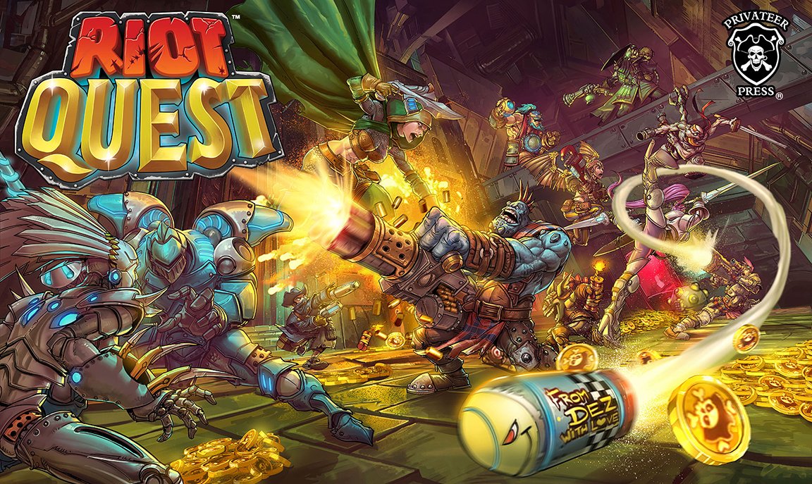 Make your mark on the future wasteland that is Riot Quest, check out today's Insider to see how! ow.ly/zZZh50I7zmC