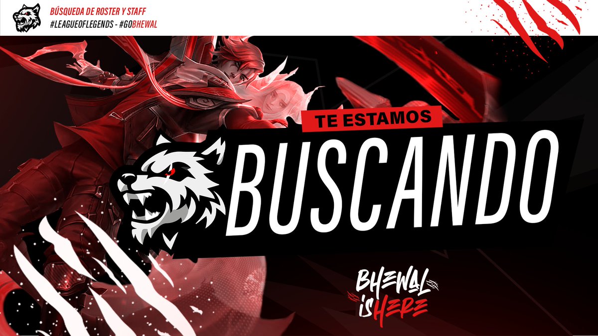 TormentodeIdeas's tweet photo. Despues de mucho volvemos!
Abrimos Tryouts para jugadores de League of Legends que nos quieran representar, en el siguiente enlace puede rellenar el formulario para participar de dichas practicas!
https://t.co/CJZ6Ap5f5k
Tambien buscamos Staff asique pueden comunicarse por MD https://t.co/Pf4jjAzRTp