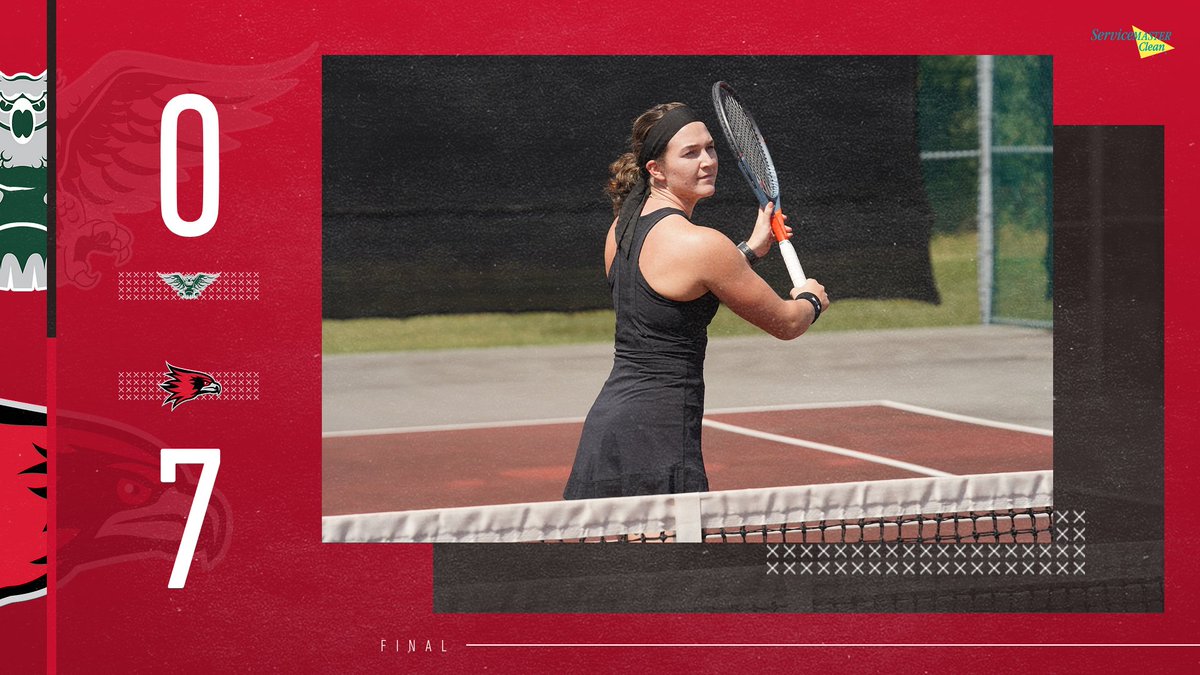 SEMOTennis's tweet photo. That's a REDHAWKS doubleheader SWEEP presented by ServiceMaster Clean!!  

SEMO downs William Woods, 7-0, in the second match of the doubleheader to grab the sweep on a beautiful day in Cape!! 

#LetsSoar https://t.co/gHILqk1QVW