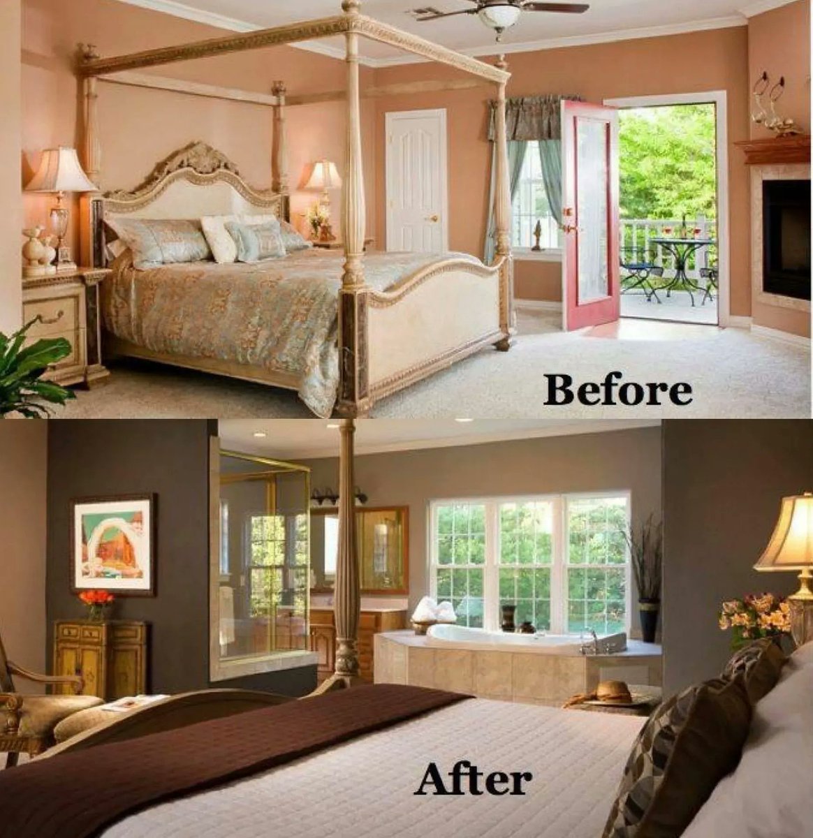ShilohMorning's tweet photo. Another amazing #beforeandafter photo of one of our suites!
We have worked hard to make them modern, up to date and comfortable for your stay! 
Give us a call to book your stay and come check out our amazing suites, cottages and amenities! https://t.co/8D9d3gFblo