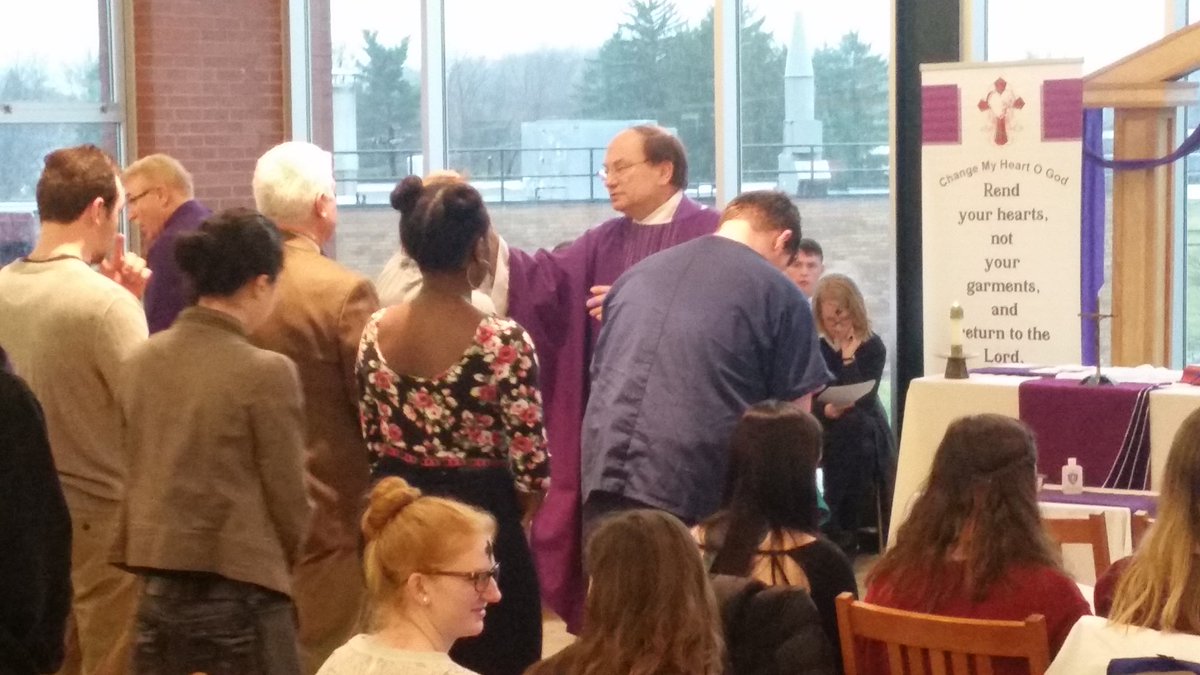 RMUCCM's tweet photo. Father Frank will be on campus tomorrow at 10 AM for our Ash Wednesday Mass. Father Constantine will be here for a 12:15 PM service. The chapel will be open between 2:30 and 4:00 for the Distribution of Ashes. All are welcome! https://t.co/ShZlIGXakg
