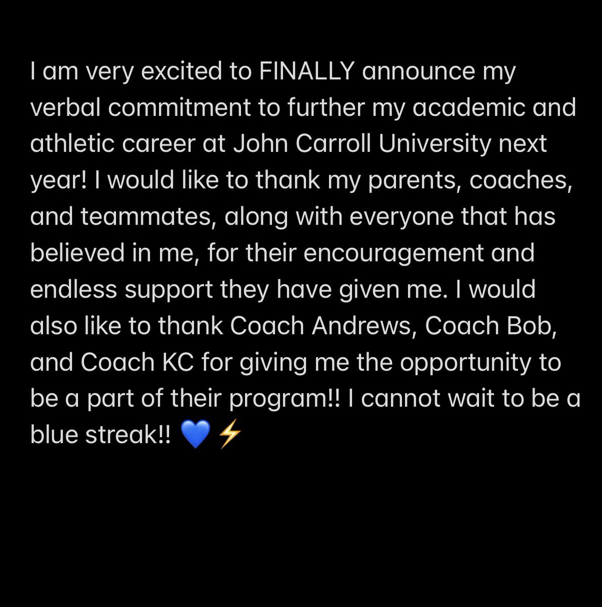 #gostreaks 💙⚡️