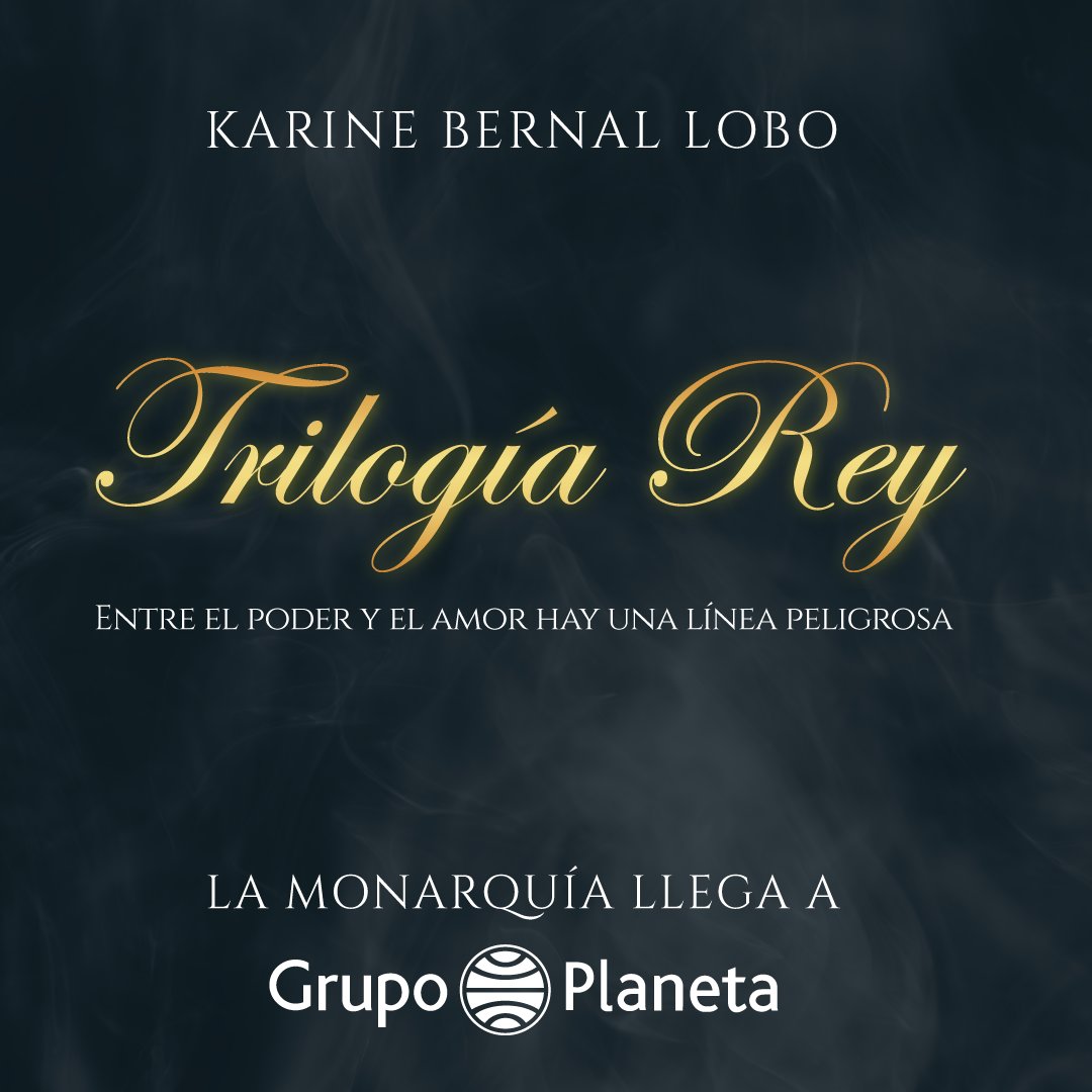karinebernal's tweet image. Monárquicos:
La #TrilogíaRey suma un nuevo miembro a la realeza, Planeta. 

Cada reino, reyes y guardias se han unido para anunciarles que Grupo Planeta será el encargo de llevar a sus manos el universo de la trilogía Rey.

#TrilogíaReyEnFísico
#TrilogíaReyEnPlaneta