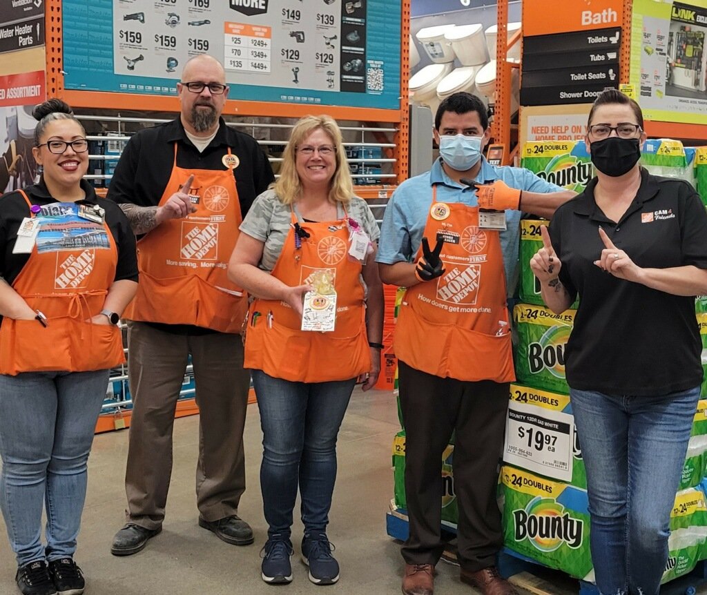 Danielle Whitley (@dani_champs_) on Twitter photo Huntington Beach 6646 wants to recognize Cheri head cashier for hitting her 11 year milestone with Home Depot . Yay !!!!! @YoAleman_THD <a href="/MelinaKalhor/">Melina Kalhor</a> @Dee_ASDS <a href="/MattO_HD6646/">Matthew Ohrberg</a> @downeypackerfan Huntington Beach 6646 wants to recognize Cheri head cashier for hitting her 11 year milestone with Home Depot . Yay !!!!! @YoAleman_THD <a href="/MelinaKalhor/">Melina Kalhor</a> @Dee_ASDS <a href="/MattO_HD6646/">Matthew Ohrberg</a> @downeypackerfan