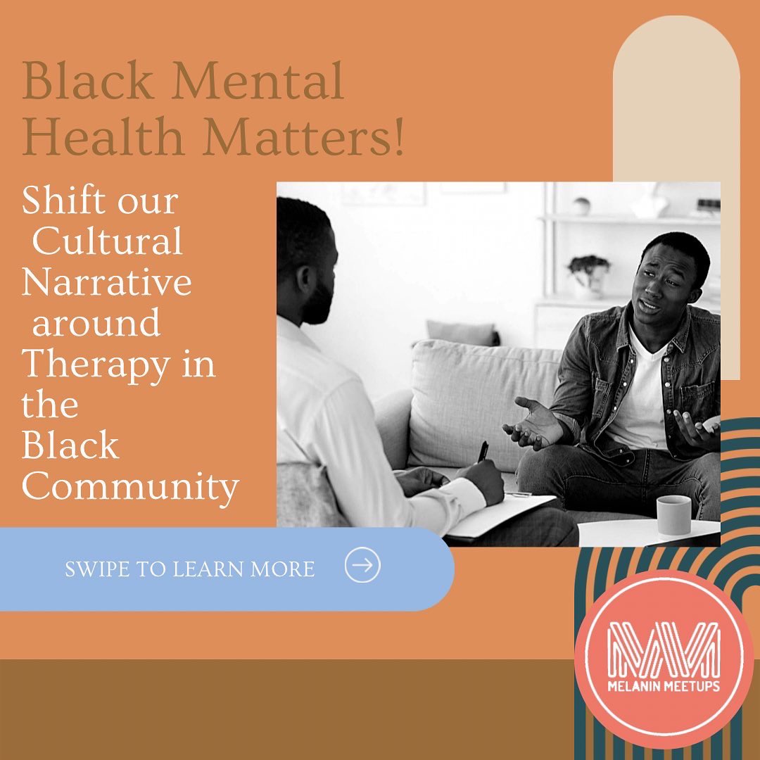 mmupsx's tweet photo. “Part of the underlying stigma is the silence; the silence that allows the muting of conversations surrounding practices grounded in mental health treatment”- Joel L. Daniels

#mmupsx #melaninmeetups #blackmentalhealth #mentalhealthawareness #therapy #rewritethenarrative https://t.co/gg6YvjHo6p