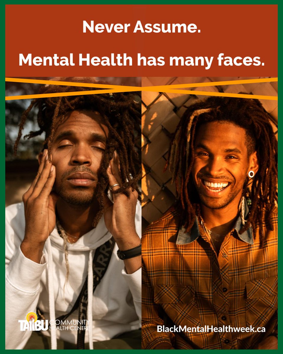 It's not always easy to spot the signs of mental illness. In fact, sometimes you might have to look a little closer. 
#BlackMentalHealthWeek

BlackMentalHealthWeek.ca