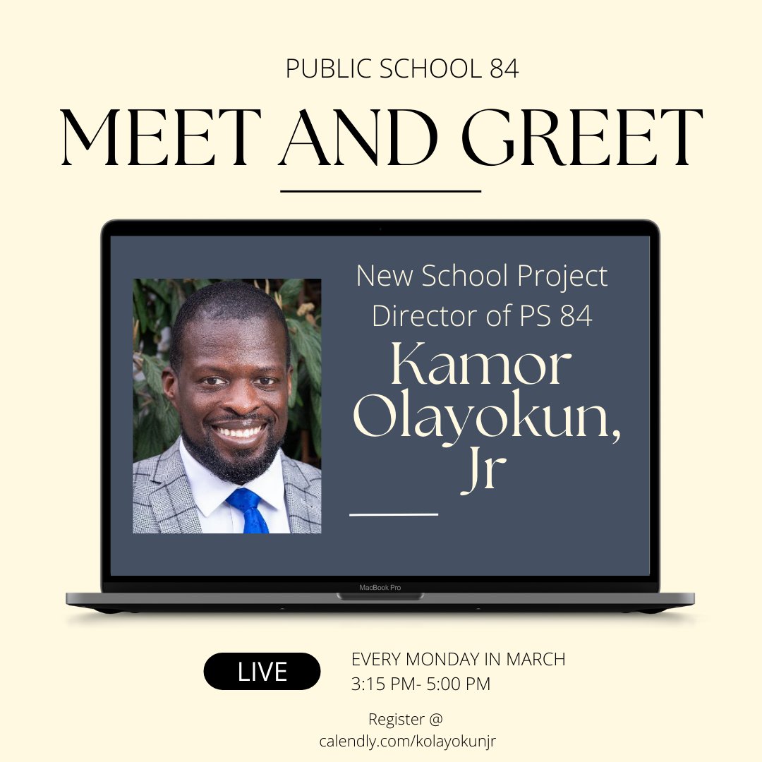 WAELs_PS84's tweet photo. Meet the New School Project Director of Public School 84 https://t.co/OqJkVWRPZm