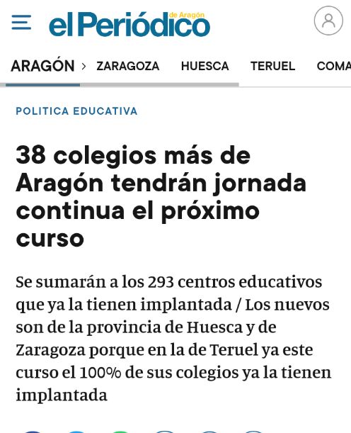 Horari lectiu d matí amb servei d menjador i extraescolars a la tarda també és vetllar pels infants més vulnerables. Per q a la resta de CCAA sí que és possible i aquí no? A CAT demanem el dret a escollir! #volemjornadacontinua <a href="/JosepGCambray/">Josep G. Cambray</a> <a href="/JuntsXCat/">Junts per Catalunya🎗</a> <a href="/salvadorilla/">Salvador Illa Roca</a> <a href="/educaciocat/">Educació</a>