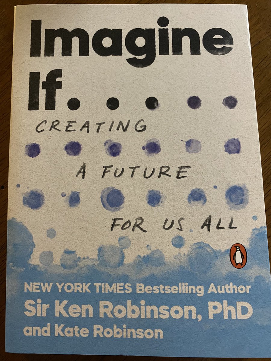 'The world is undergoing revolutionary changes. To meet them we need a revolution in education.' 

@SirKenRobinson 's words have always been impactful to me, but in the current state of education they hold so much more weight. 

@KateRobinson89 @weimagineif