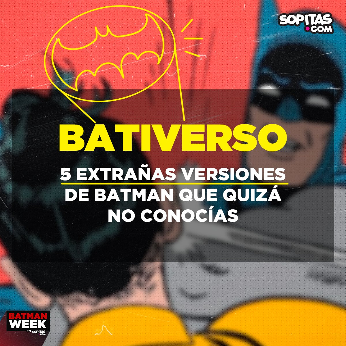 sopitasfm's tweet image. Bruce Wayne es el Batman original, pero en los cómics hemos visto a otras versiones impactantes del personaje. Así que abrimos hilo para entrarle al 'Bativerso' y conocer 5 extrañas encarnaciones del "Caped Crusader" que quizá no conocías. 🦇🧵

#Batman #TheBatman #BatmanWeek