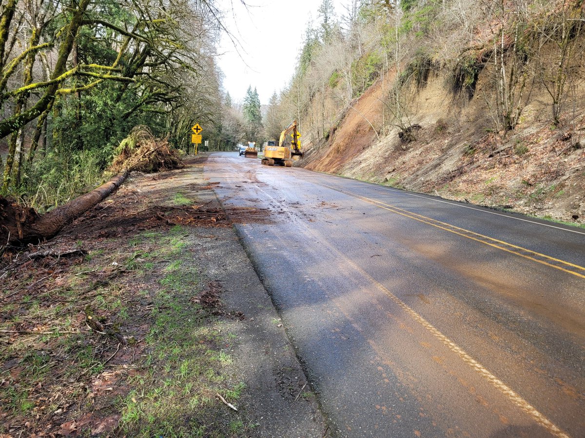 WSDOT on Twitter "Cleared Slide on US 101 both directions at