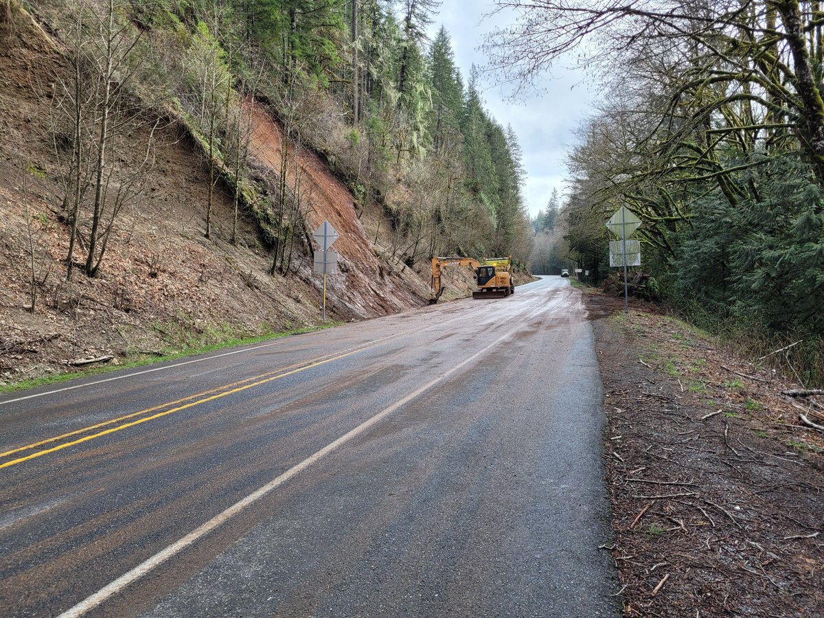 WSDOT on Twitter "Cleared Slide on US 101 both directions at