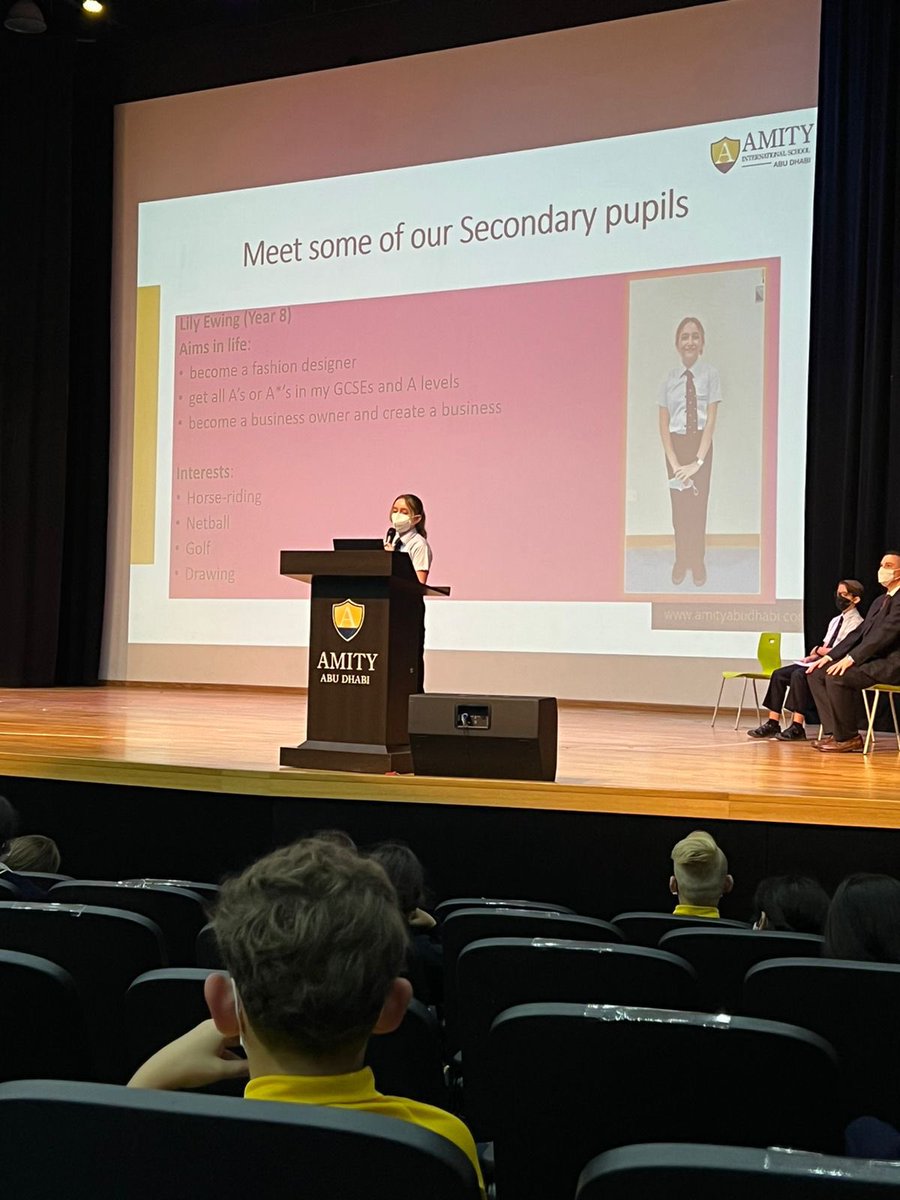 Secondary School at Amity Abu Dhabi tweet media