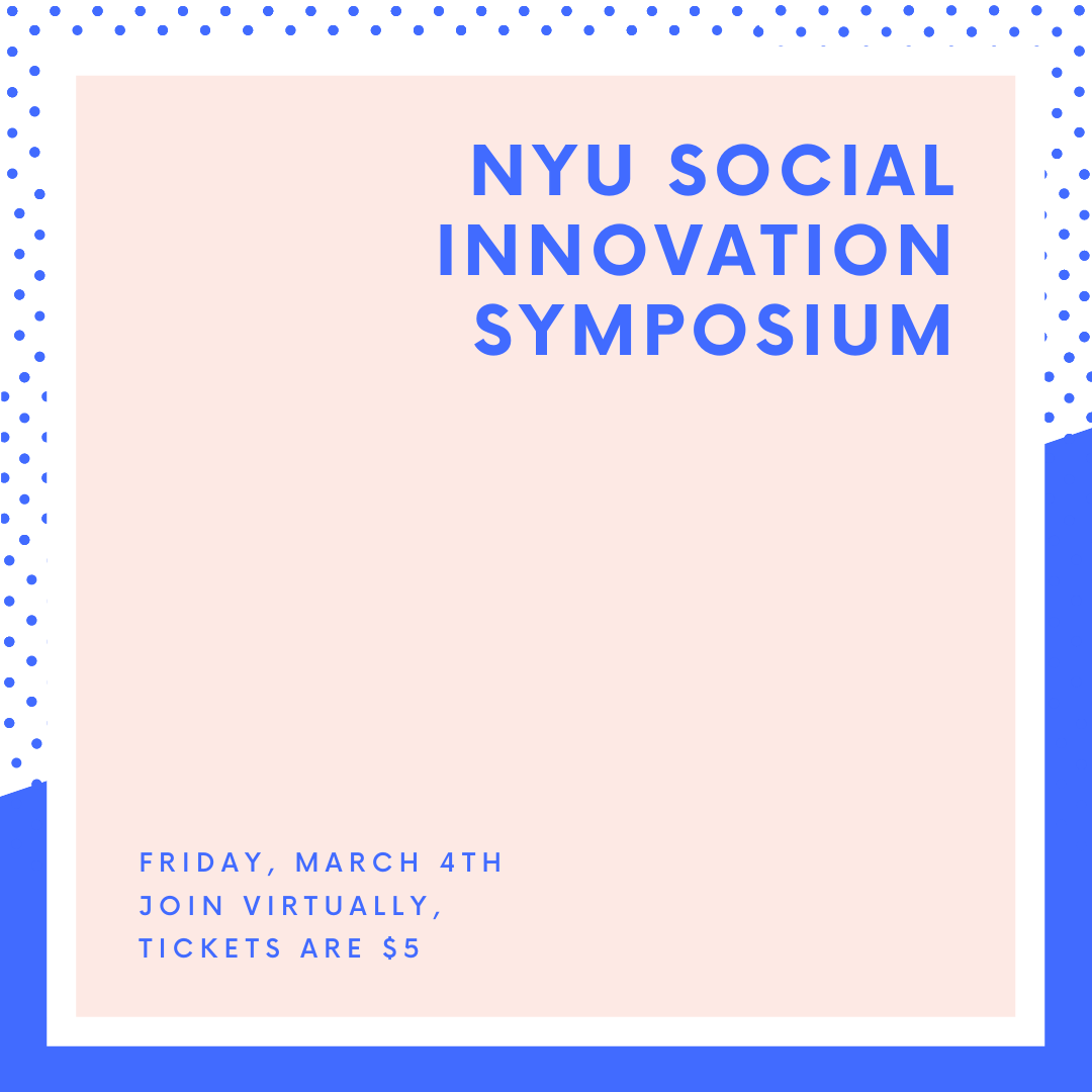 Event Alert! Join Net Impact NYU on Friday, March 4th for the 12th Annual Social Innovation Symposium! Theme is "Innovation for Impact". Tickets are $5, reserve your spot today

sites.google.com/stern.nyu.edu/…

#event #socialchange #innovation