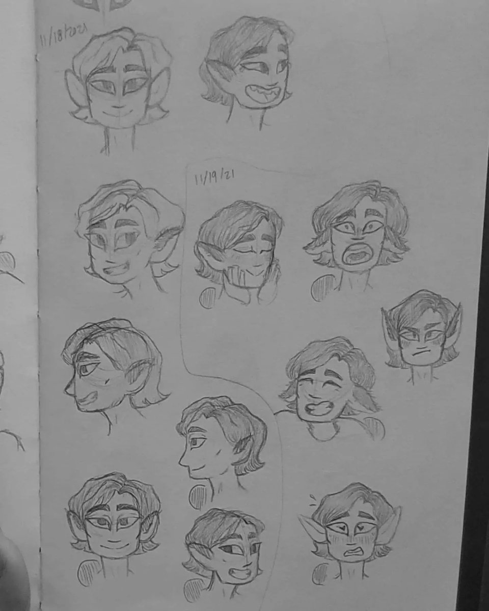 Creatistry1's tweet photo. Some of my idea sketches for the male characters in my comic. https://t.co/b6h4gSjU2f