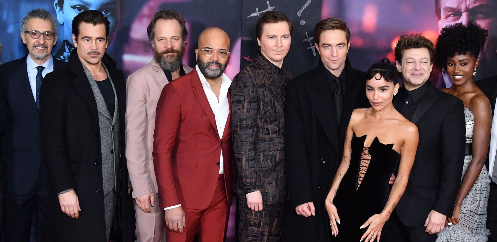 DC da Depressão on X: Elenco de #TheBatman reunido na premiere do filme em  Nova York.  / X