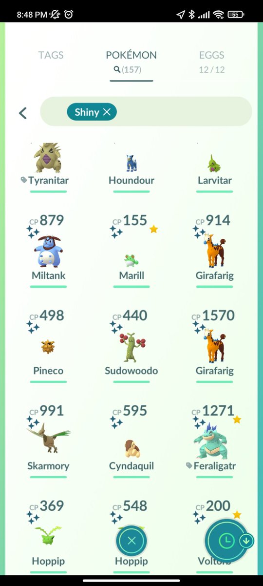 SrDrakon's tweet photo. Recuento de mis Shinys de ambos GO Tours
#PokemonGOTourJohto #PokemonGOTourLive https://t.co/TTSdrm5AW2