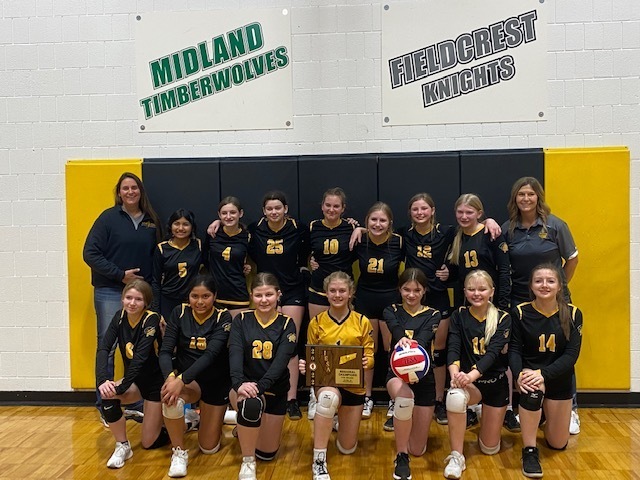 PCJH 7th Grade Volleyball Regional Champions!