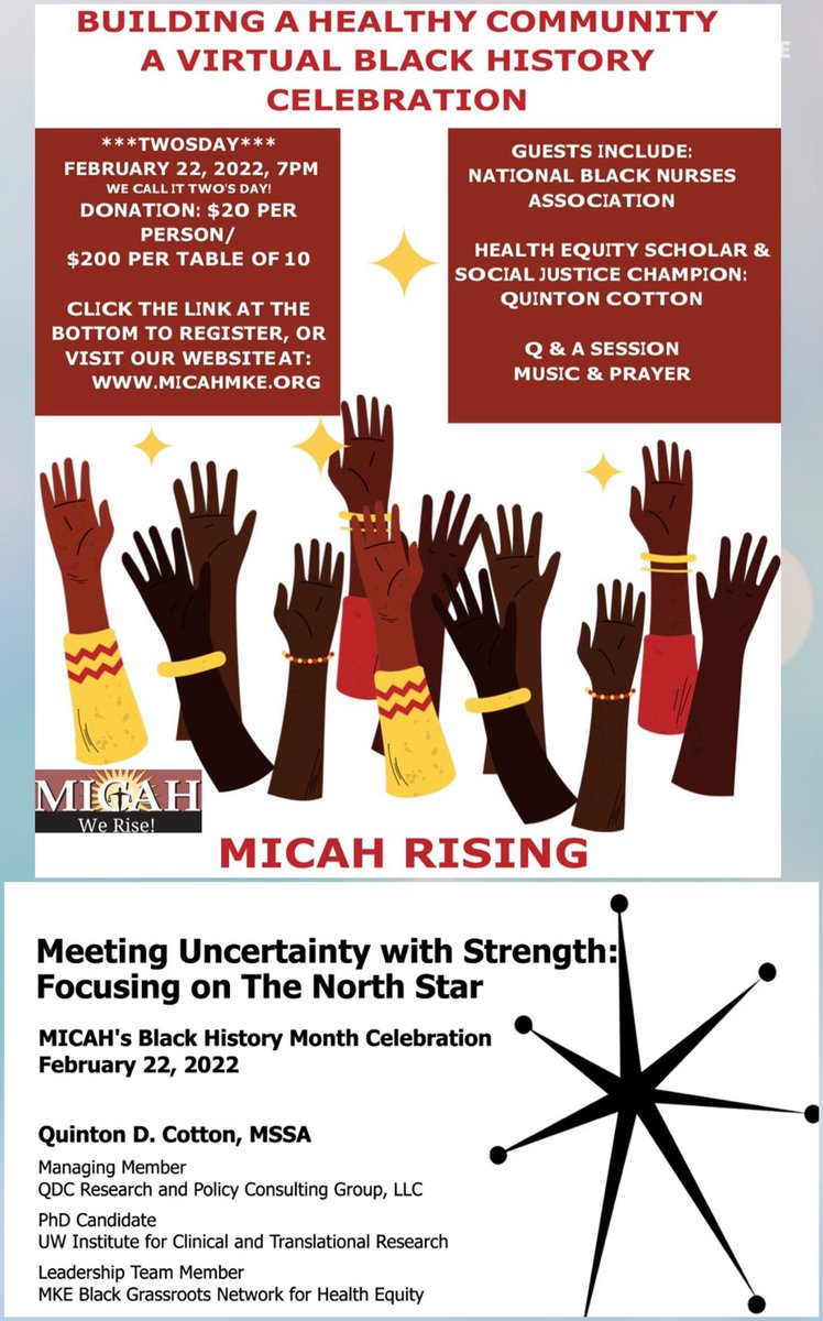 Quinton Cotton, PhD, MSSA (@quintoncotton) on Twitter photo We all need a North Star ⭐️ We all need a North Star ⭐️