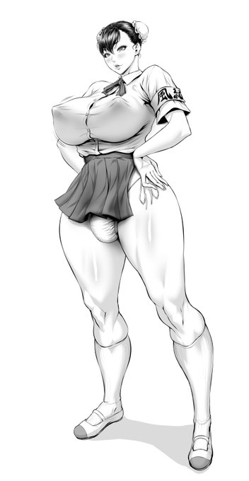 前もお見せしたものだけど、意外と春麗単体だとカラー描いてなかったんだわ。 