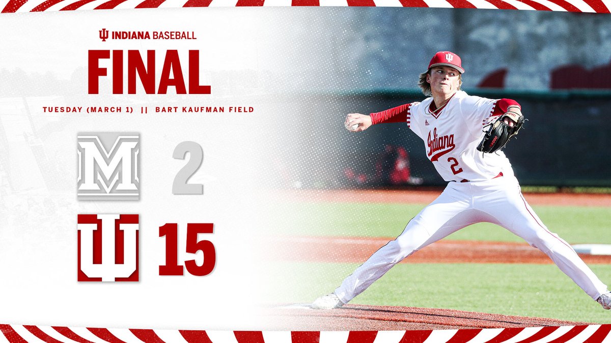 IndianaBase's tweet photo. First home W of the season 🙌 https://t.co/Myezrzfocc