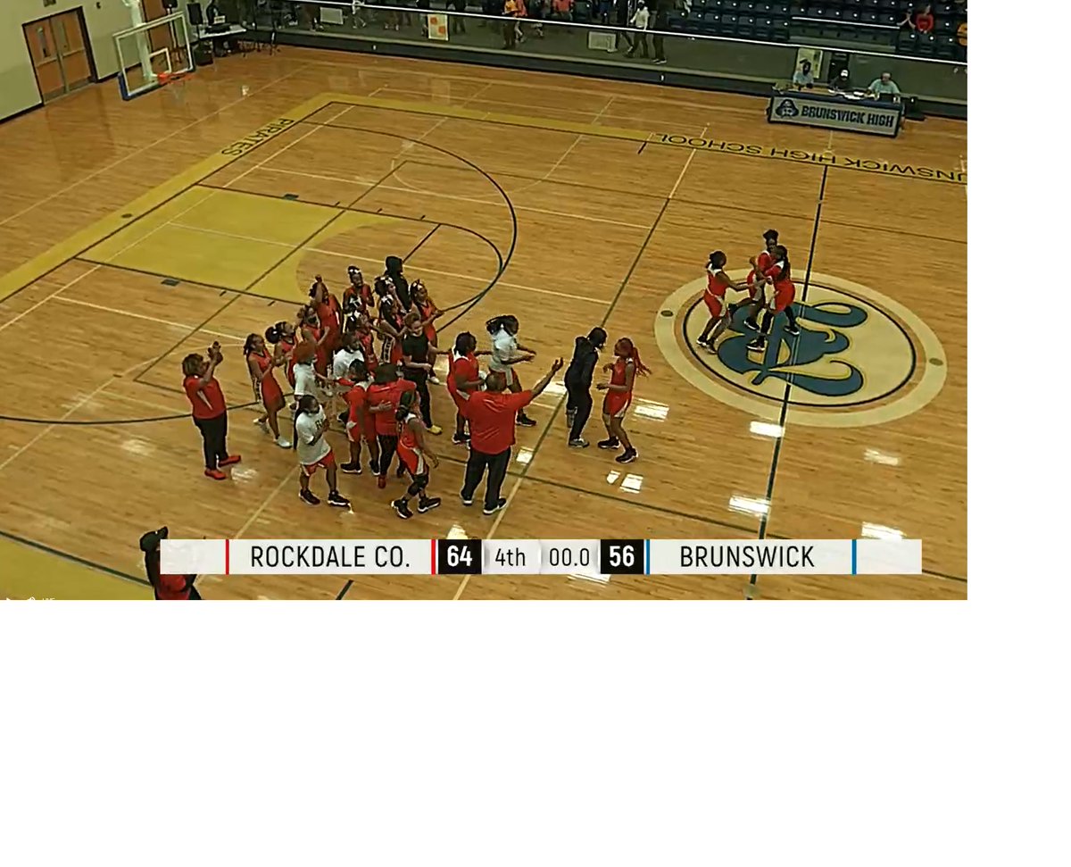 Lady HoopDawgs did it. They punched their ticket to the Final 4 behind a monster of a game by Danielle Carnegie folowed by a great game by Leah Edwards.

Rockdale    64
Brunswick  56
Final

<a href="/KyleSandy355/">Kyle Sandy</a>
<a href="/RCHSBulldogs/">Rockdale Bulldogs</a>

<a href="/ColinHubbard22/">Colin Hubbard</a>