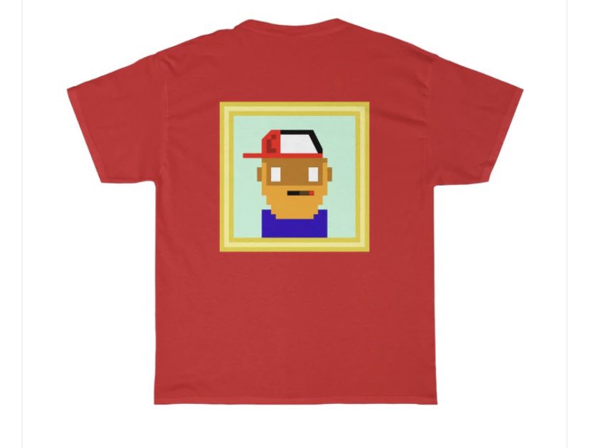 noobletsaucey's tweet photo. FREE TSHIRT WITH A PIXEL BRO ON IT with a WORKING QR CODE that links to the collection-shill as you walk around😎 First 10 people (and US) only!
1) Buy a Pixel Bro on OpenSea (.005 $ETH on poly)
2) DM me proof
3) You pick a shirt and I send it to you!
#NFTs #NFTGiveaway #NFTshill https://t.co/24RCqPLxXz