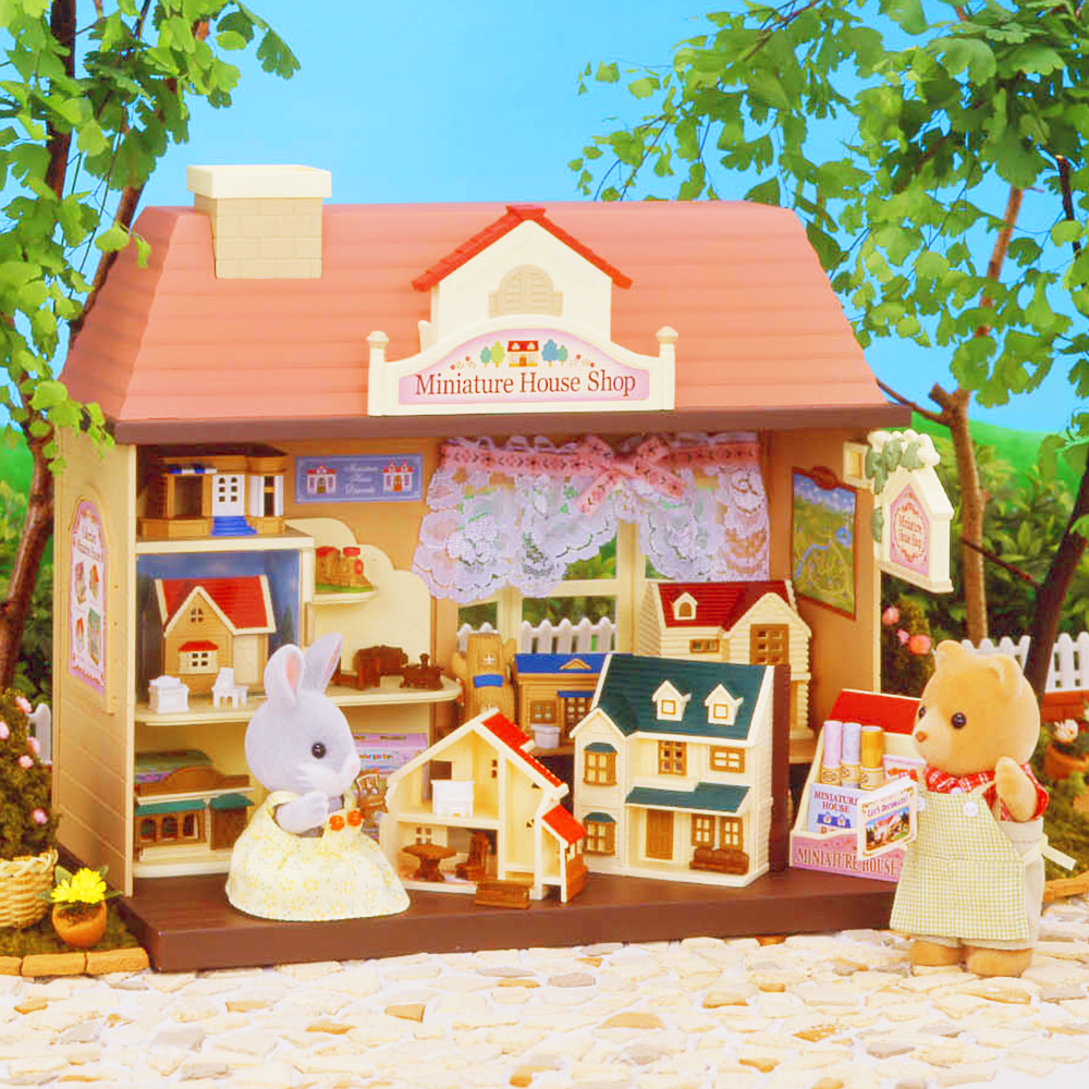 シルバニアファミリー。ミニチュアハウス。 ミニチュアハウスコレクション - 森の住人