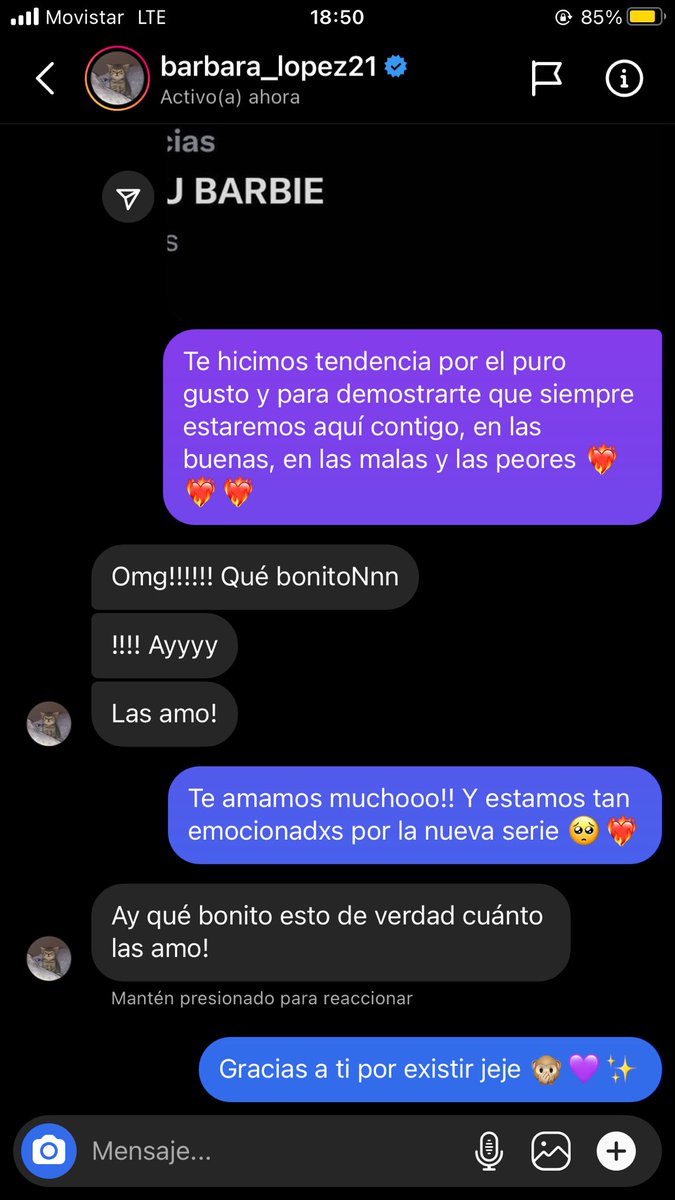 BarbaraLopzFans's tweet photo. Barbie subiendo la ss que le mande 😂🥺🙊❤️‍🔥

WE LOVE U BARBIE https://t.co/ihnPAxnIAk
