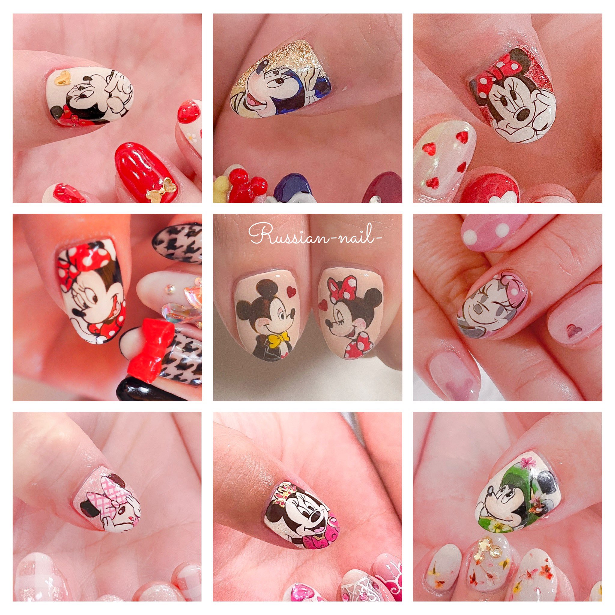 Nailartist Kaori ミニーの日 ミニーちゃんネイル ディズニーネイル T Co Dzqiln5xpc Twitter